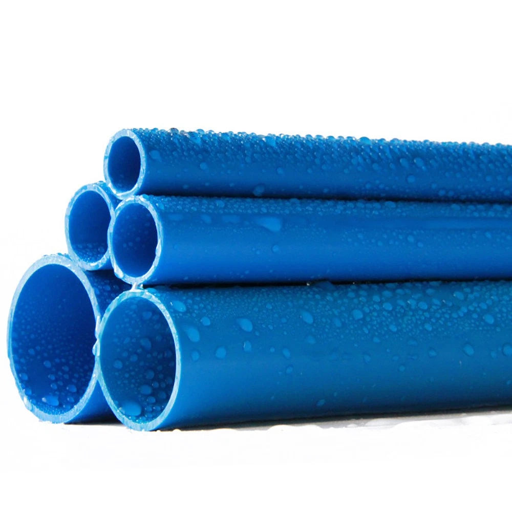Blue PVC Solvent Weld Pipe 20mm–110mm | Plumbing Tube 200mm & 500mm Lengths