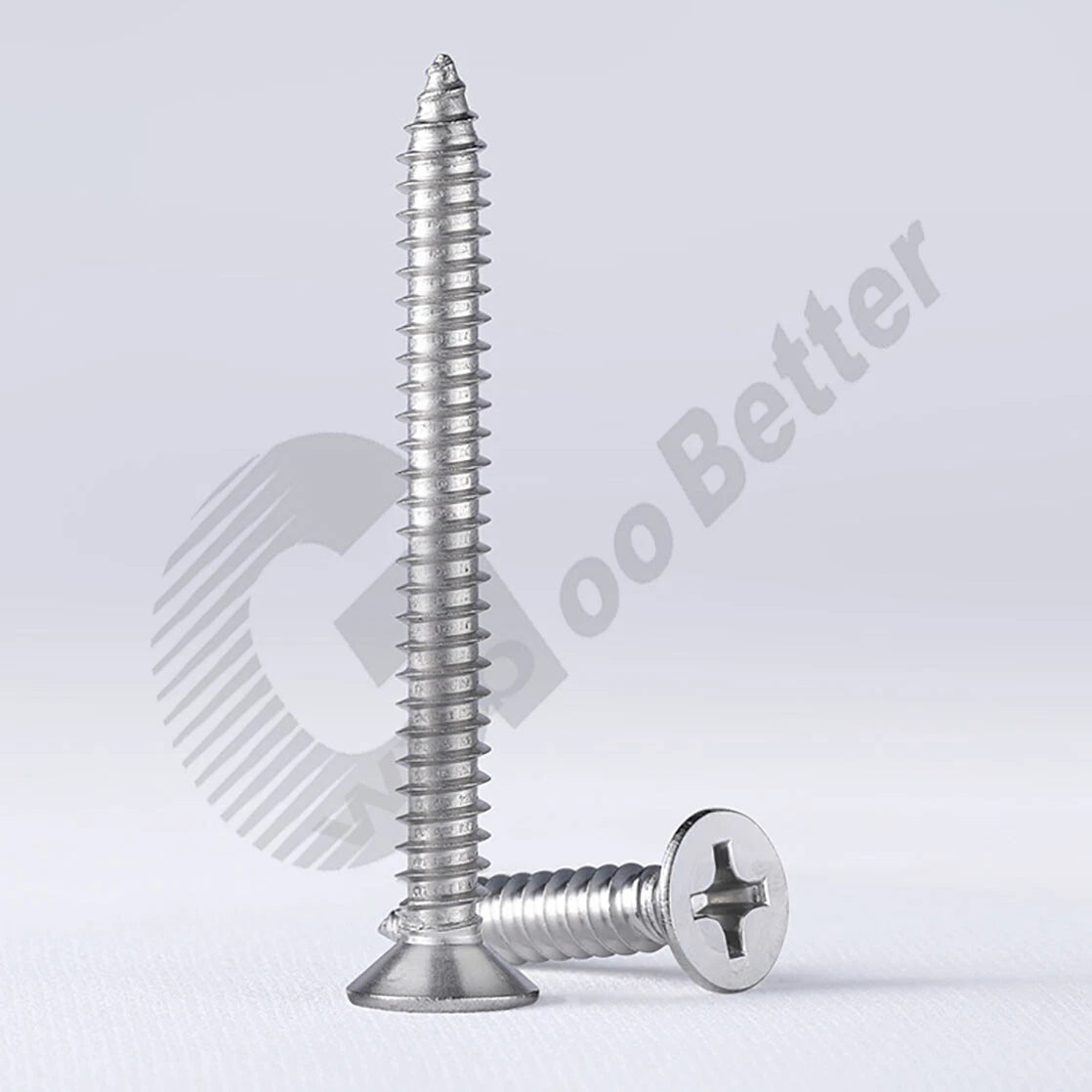 M1, M1.2, M1.4, M1.7, M2, M2.2, M2.6 Countersunk Self-Tapping Screws – 304 Stainless Steel