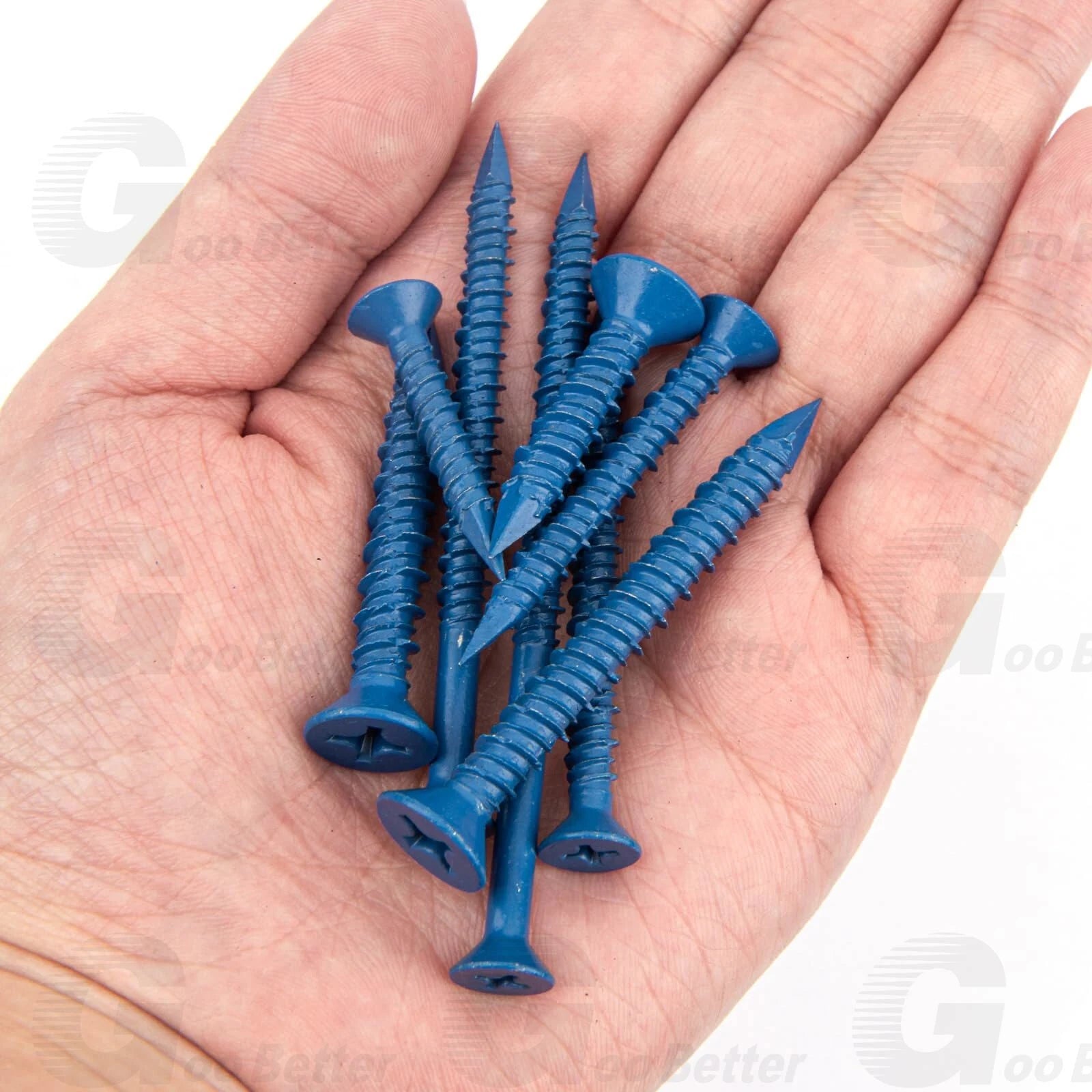230Pcs Hex Washer Head 1/4" 3/16" Concrete Masonry Screws Set Tapcon Anchor Bit