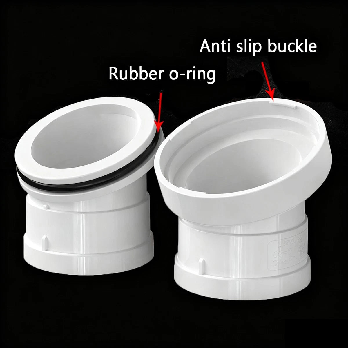 Rotating Elbow Pipe Fitting PVC Fittings Adjustable Connector Universal Joint