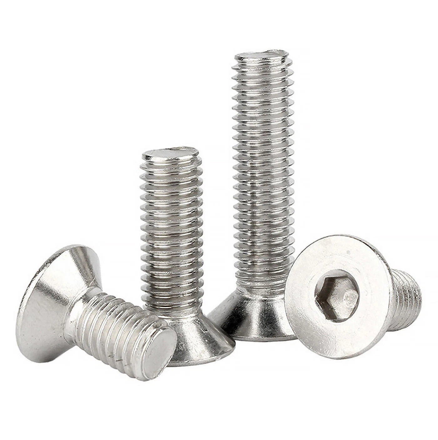 A2 Stainless Steel Socket Countersunk Screws – ISO 10642, M3 M4 M5