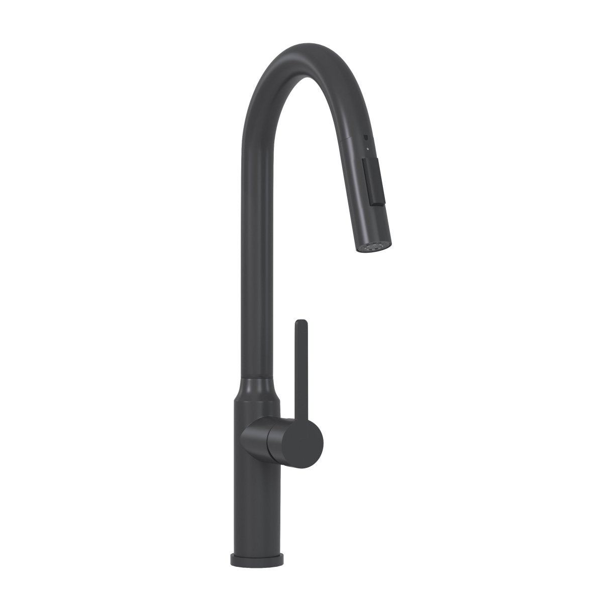 18.83" CUPC Certified Pull - down Kitchen Faucet (Matt Black Finish) - HomeDIYer