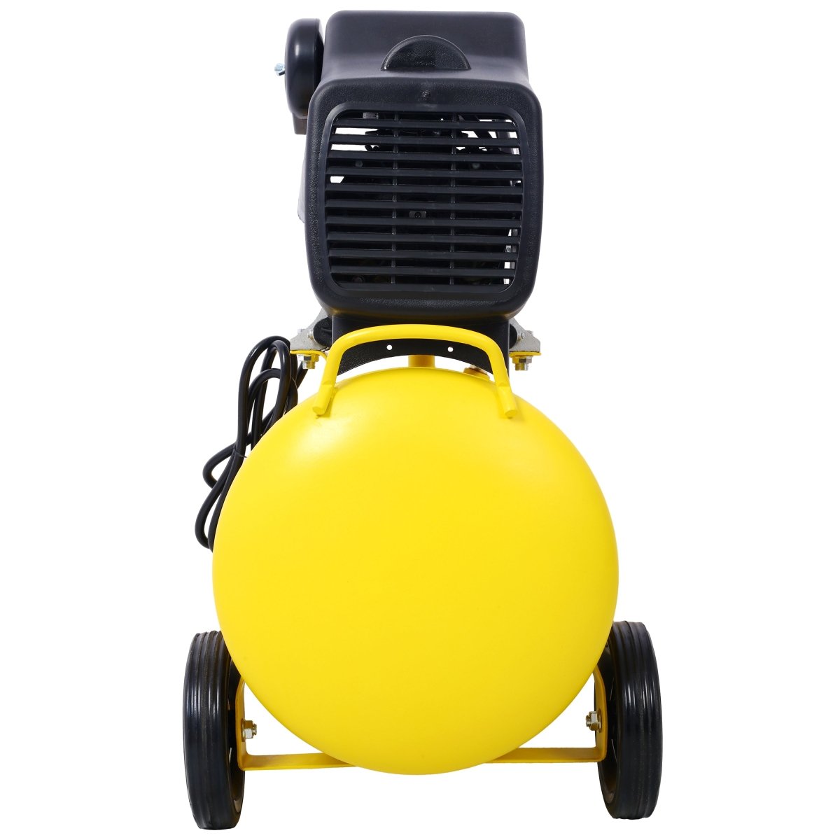 4.5HP Portable 13 Gallons Oil - Lubricated Air Compressor Tank Ultra Quiet Horizontal Tank Adjustable Pressure with Built - in Wheel - HomeDIYer