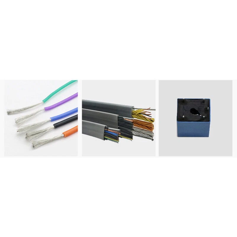 Black Heat Shrink Tubing 2:1 — φ1mm to φ25mm, Electrical Wire Sleeving