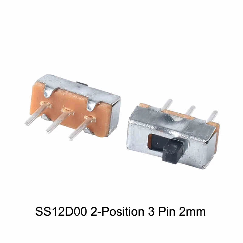 Miniature Slide Switch — 2P2T / 2P3T, 2 & 3 Position, SS/SK Series (G1.5–G6)