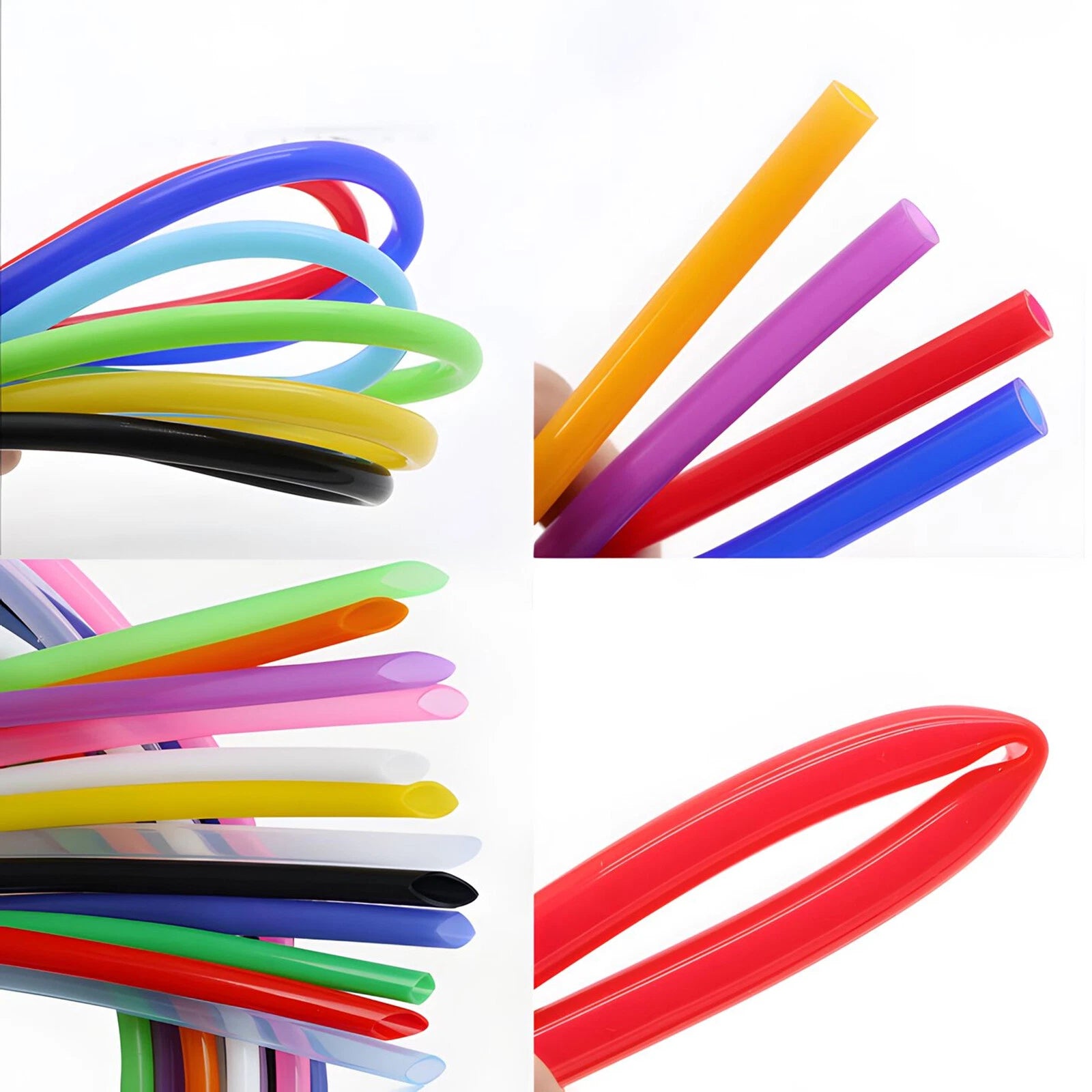 Food Grade Silicone Tube — Flexible High-Temp Rubber Hose, Multi-Size & Color