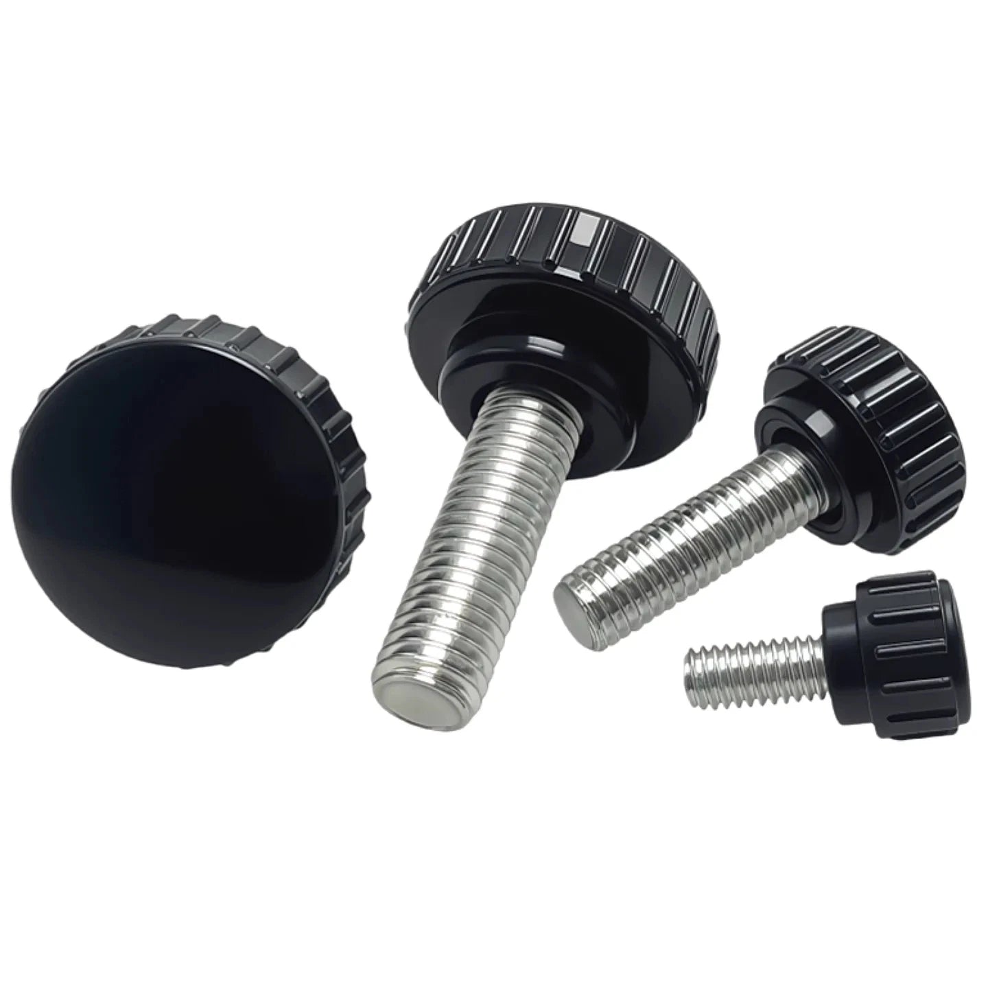 M3-M8 A2/304 Stainless Steel Plastic Knob Thumb Screws Hand Twist DIY Machinery