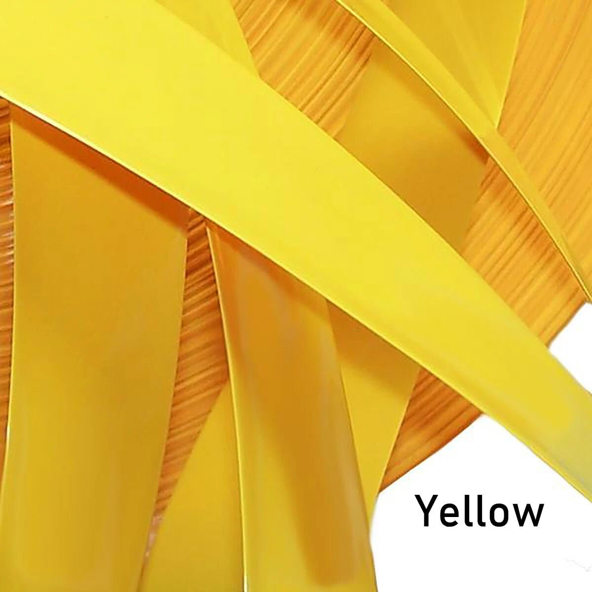 Yellow PVC Heat Shrink Tubing for RC Battery Pack – LiPo NiMH NiCd Wrap, 7mm to 180mm - HomeDIYer