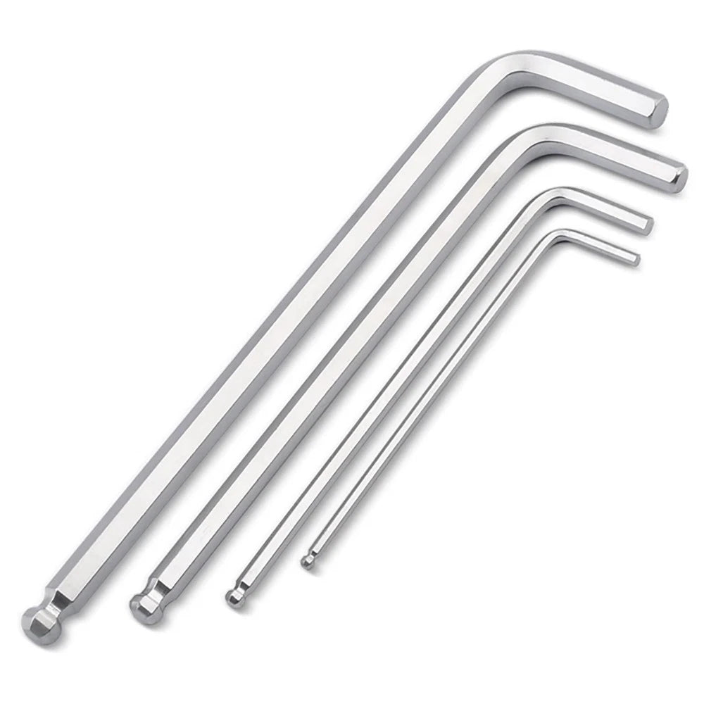 Hexagon Key Hex Long Arm Ball End Wrench 1.5-19mm Allen Wrench L Shape Allen Key