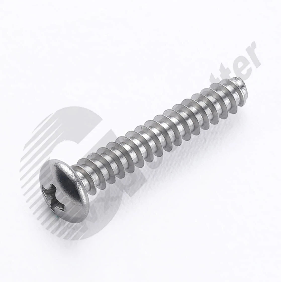 Pan Head Sheet Metal Screws Metric M1~M6 A2 Stainless Steel Sheet Metal Screws