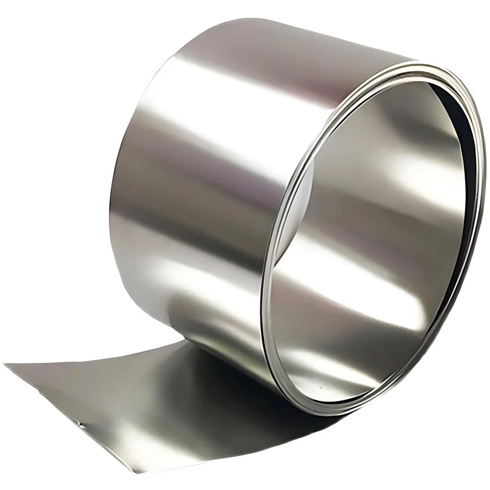 1M 304 Stainless Steel Band Sheet Foil Thin Steel Plate Strip 0.015mm-1mm Thick
