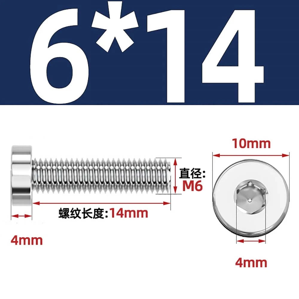 M1.4–M12 Low Head Socket Cap Screws – A2 Stainless Steel, Space‑Saving Design for Tight Clearances