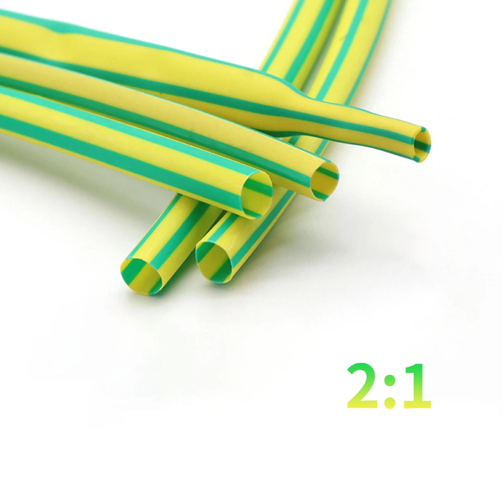 2:1 Heat Shrink Tubing – Electrical Wire Insulation Sleeve, 5 Colors