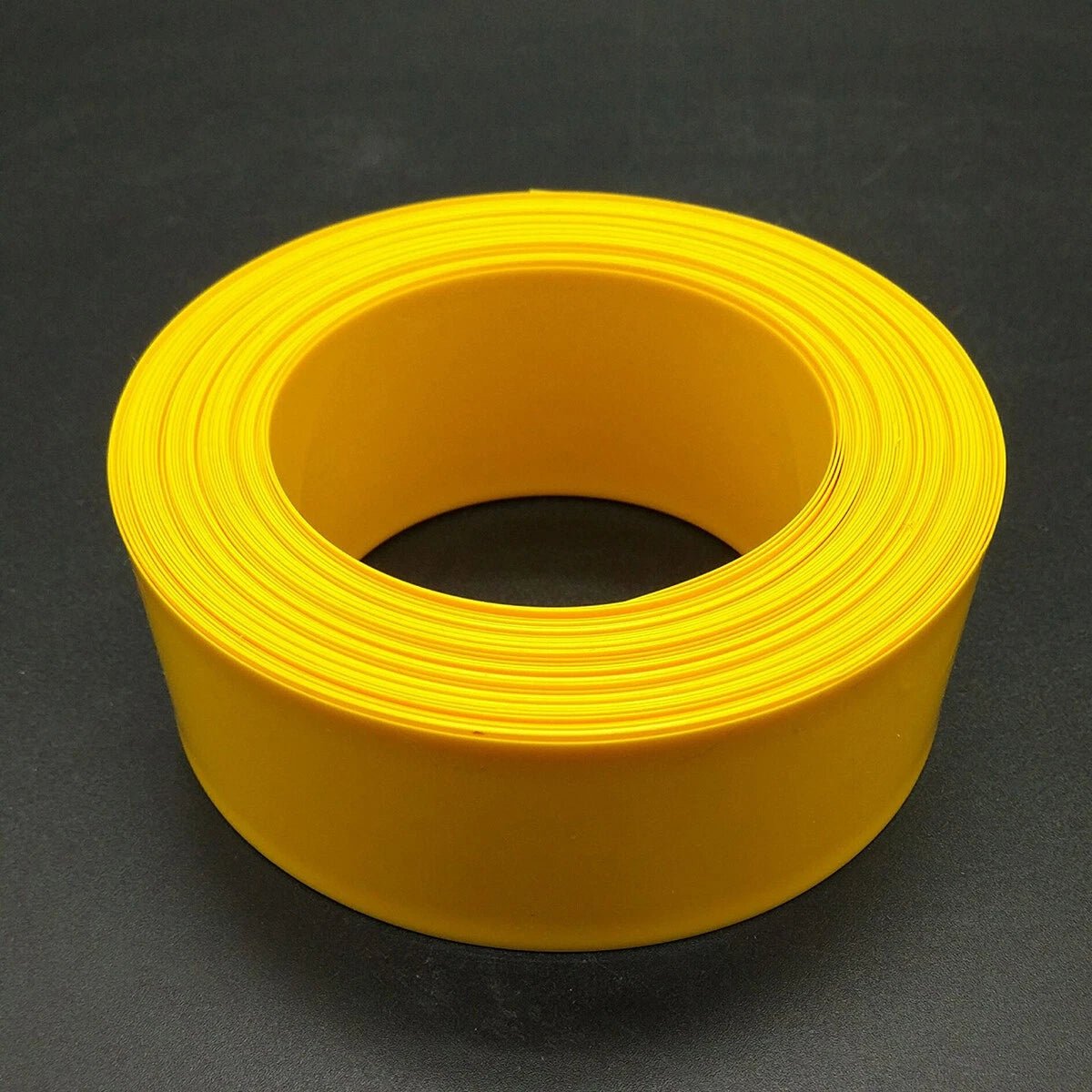 Yellow PVC Heat Shrink Tubing for RC Battery Pack – LiPo NiMH NiCd Wrap, 7mm to 180mm - HomeDIYer