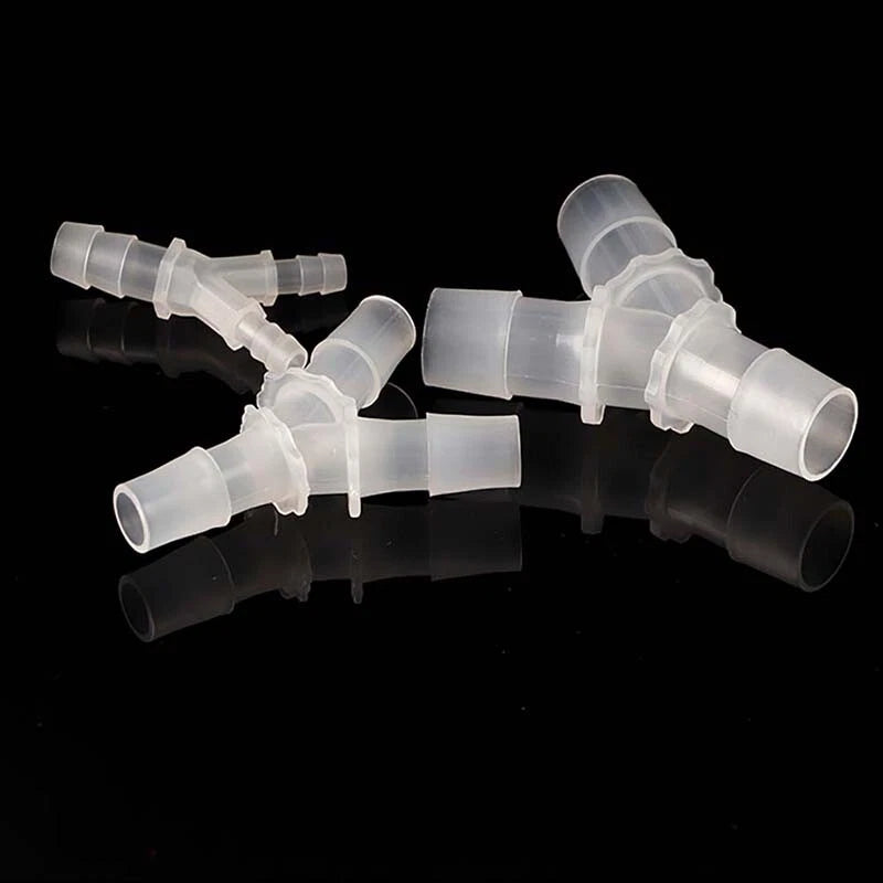 Plastic Hose Connector Splitter X T Y L-Piece Pipe Fittings 1.6mm-20mm