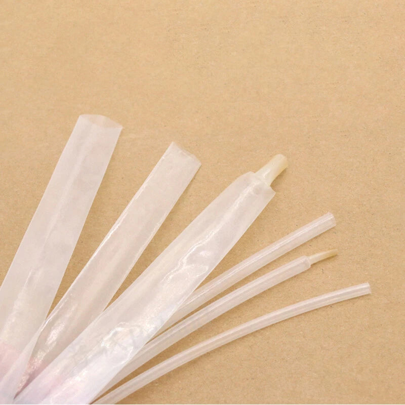 PVDF Heat Shrink Tubing 2:1 Ratio — φ0.8mm to φ25.4mm, 175°C Rated, Black & Transparent