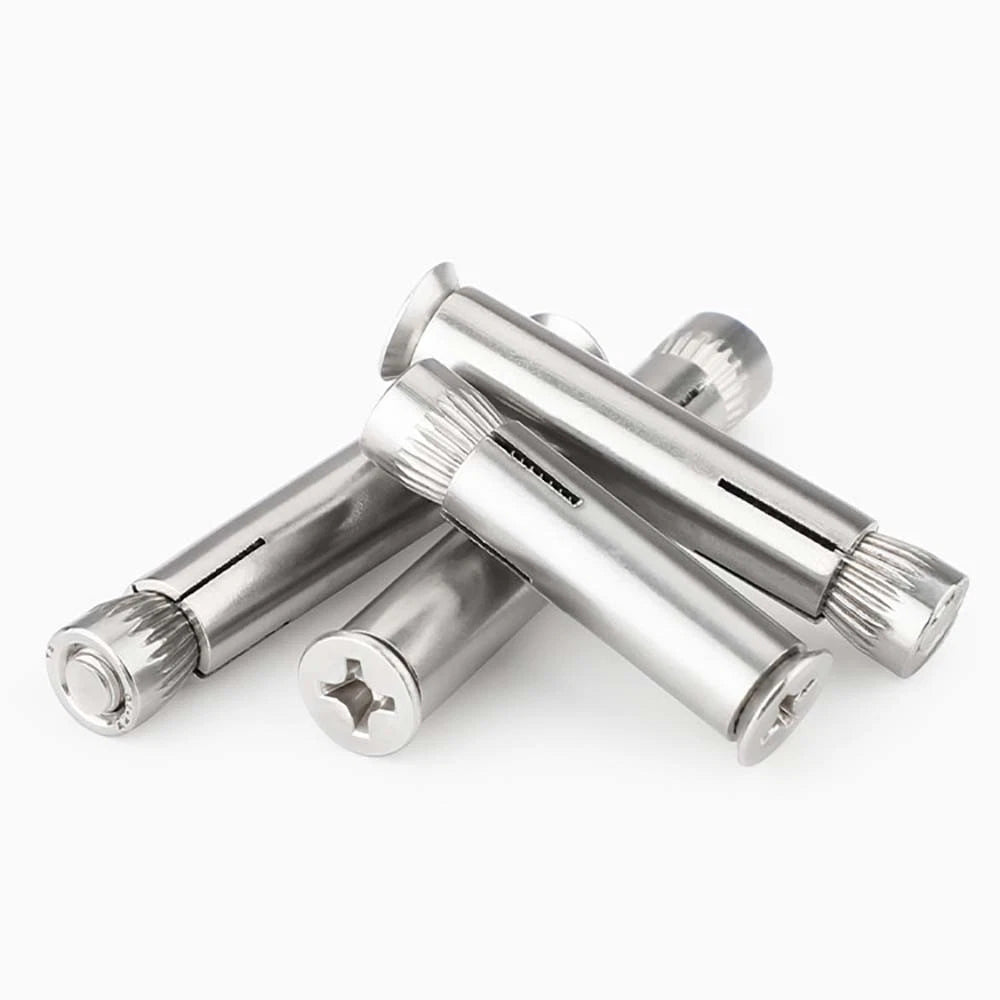 Sleeve Anchor Countersunk Phillips Expansion Bolts M6–M12 | 304/201 SS & Zinc