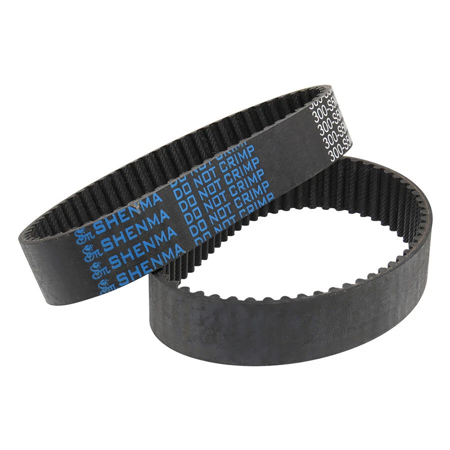 S5M Rubber Timing Belt Closed Loop — 15mm & 20mm Width, 250–2800mm Loop, for CNC & 3D Printer Pulleys