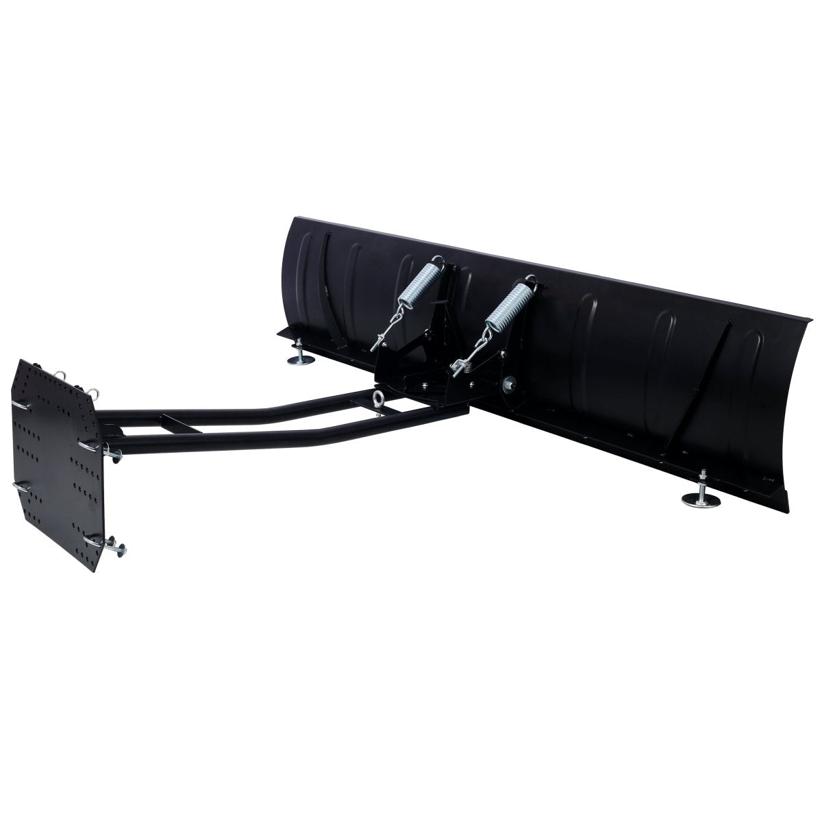 UNIVERSAL UTV SNOW PLOW KIT,Plow System ,Steel Blade Complete Universal Mount Package 72in - HomeDIYer