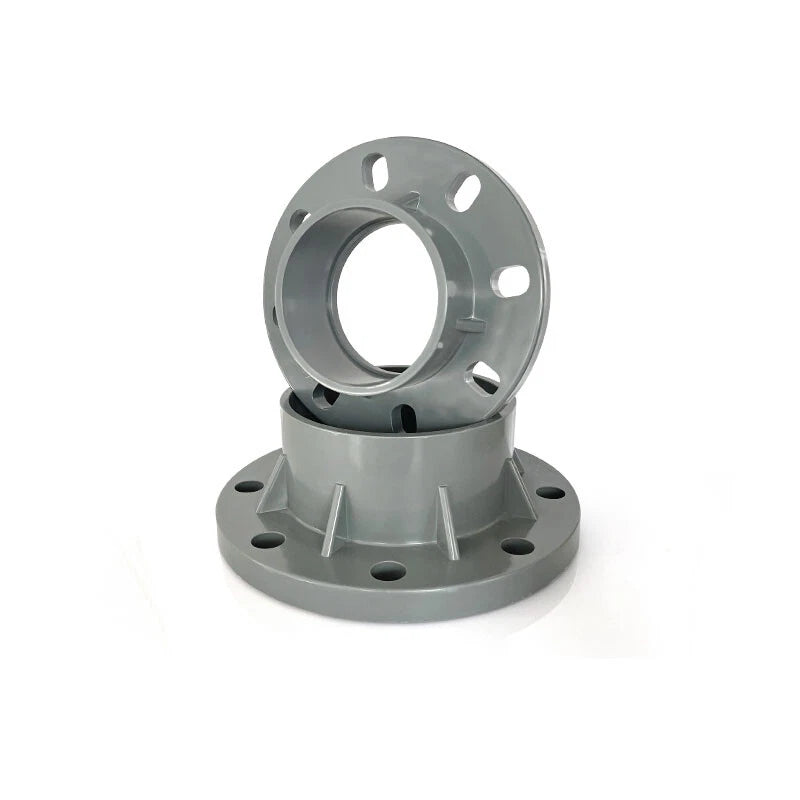 PVC Floor Flange Pipe Fitting Grey Wall Mount Fittings Solvent Weld 20mm~200mm