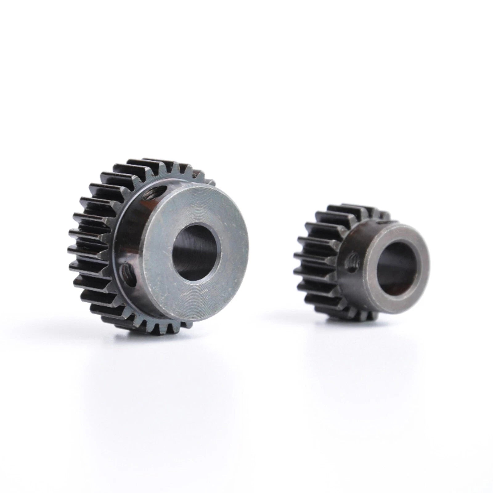 1 Mod Spur Gear 15T-40T  Pinion Gear with Step Motor Gear 45# Steel Bore 5-14mm
