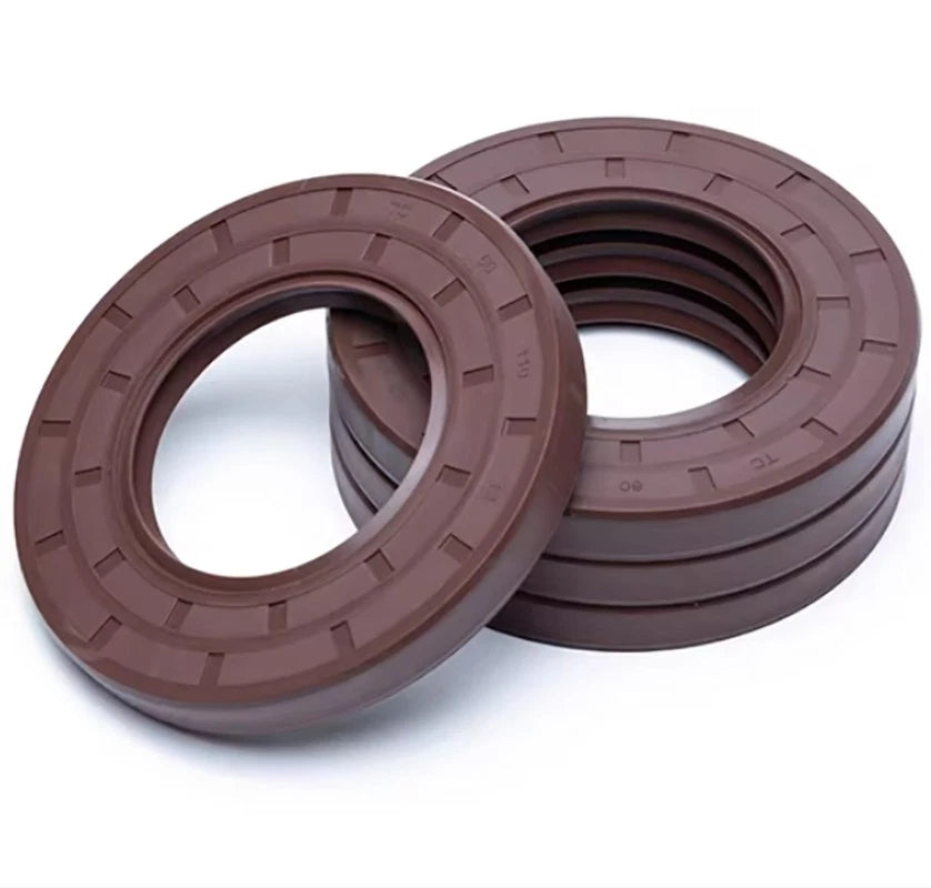 TC Skeleton Oil Seals FKM Double Lip Rotary Shaft Seal ID 50–52mm