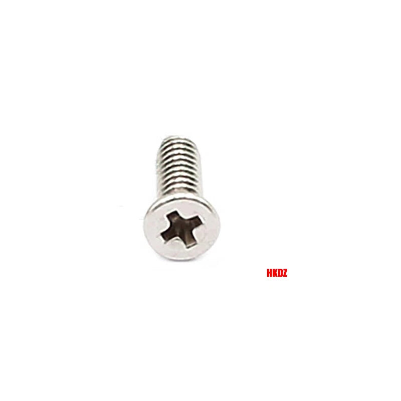 4#40 Countersunk Machine Screws – Phillips or Hex Drive, Stainless or Carbon Steel (Nickel/Black Zinc)