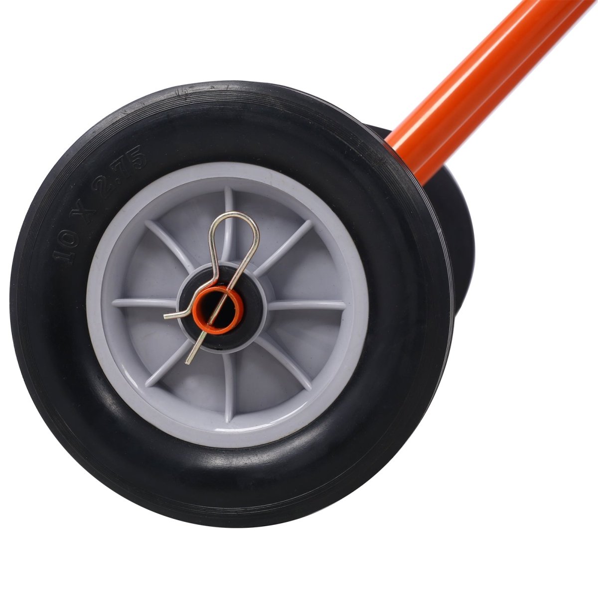 370W Portable Electric Concrete Mixer Cement Mixing Barrow Machine Mixing Mortar Handle with Wheel (4.6 cu/ft.) - HomeDIYer