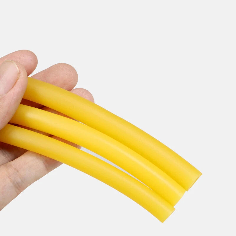 Natural Latex Rubber Tubing — ID 1.6mm to 6mm, Multi-Color, Cut-to-Length