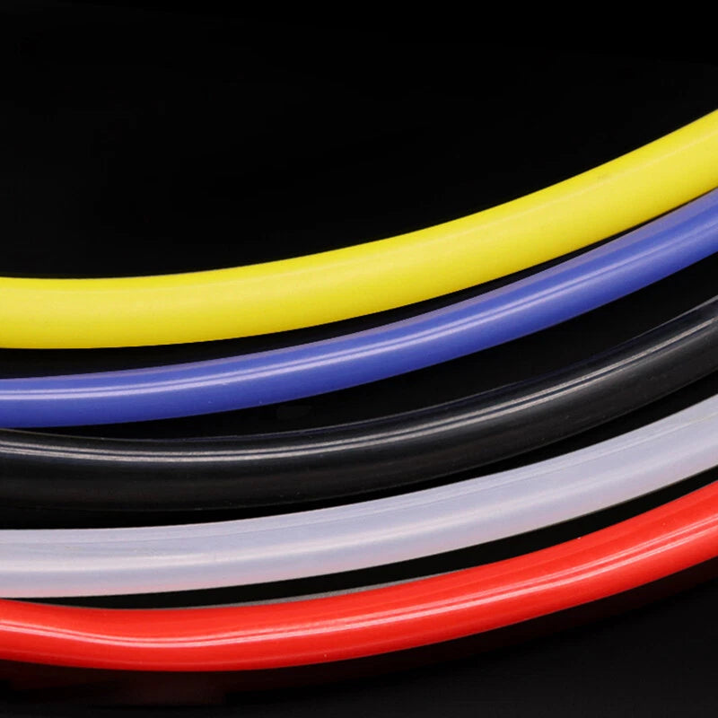 Food Grade Silicone Tube | Flexible Rubber Water Hose | 0.5mm–25mm ID, Multiple Colors