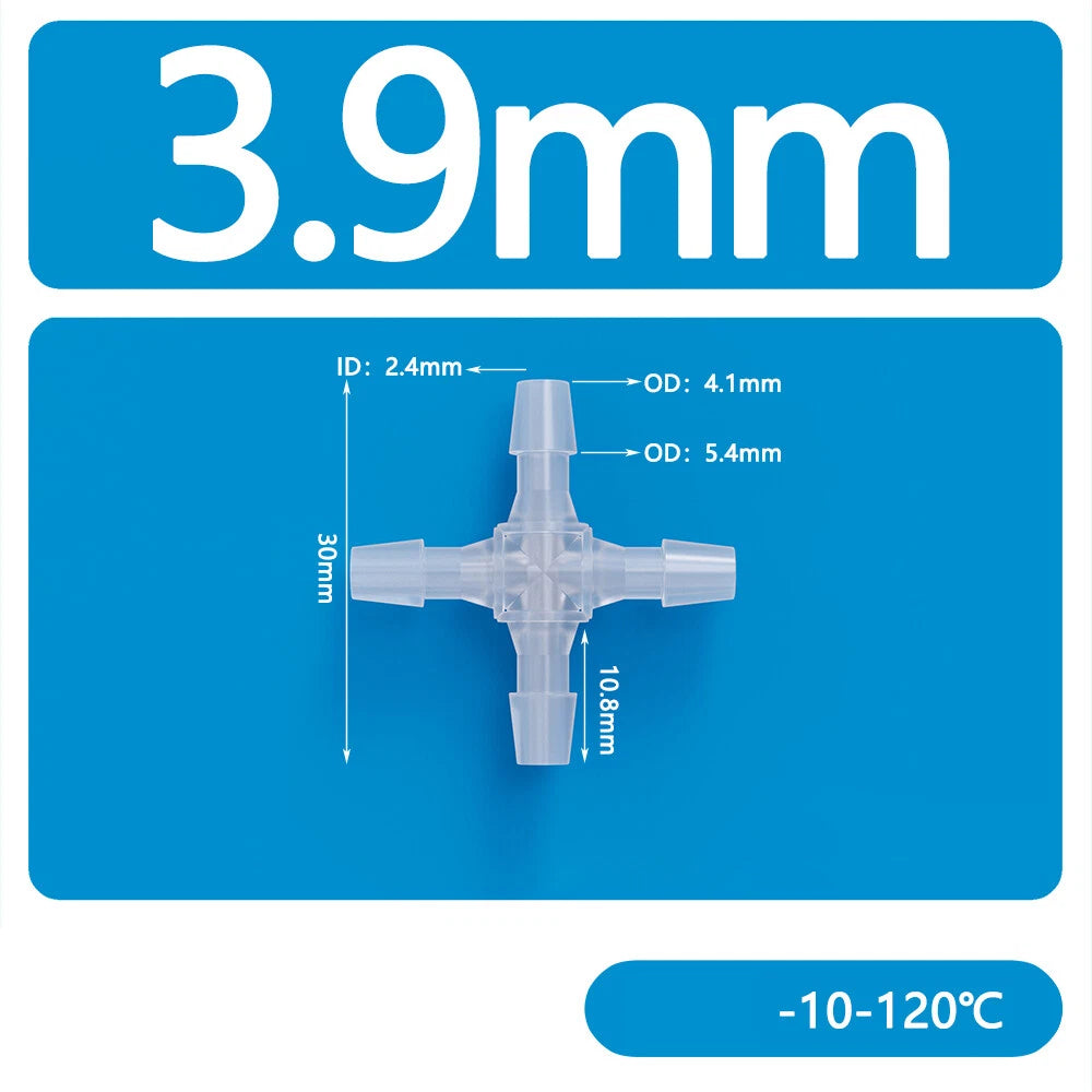 Plastic Hose Connector 4 6 8 10-Way Barbed Joiner Tube Pipe Fitting Splitter