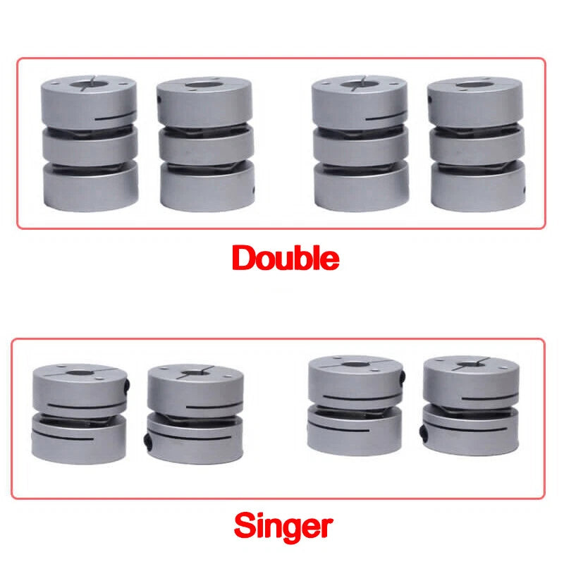 Rigid Shaft Flexible Coupling For CNC Motor Shaft Joint Coupler Connector 4-40mm