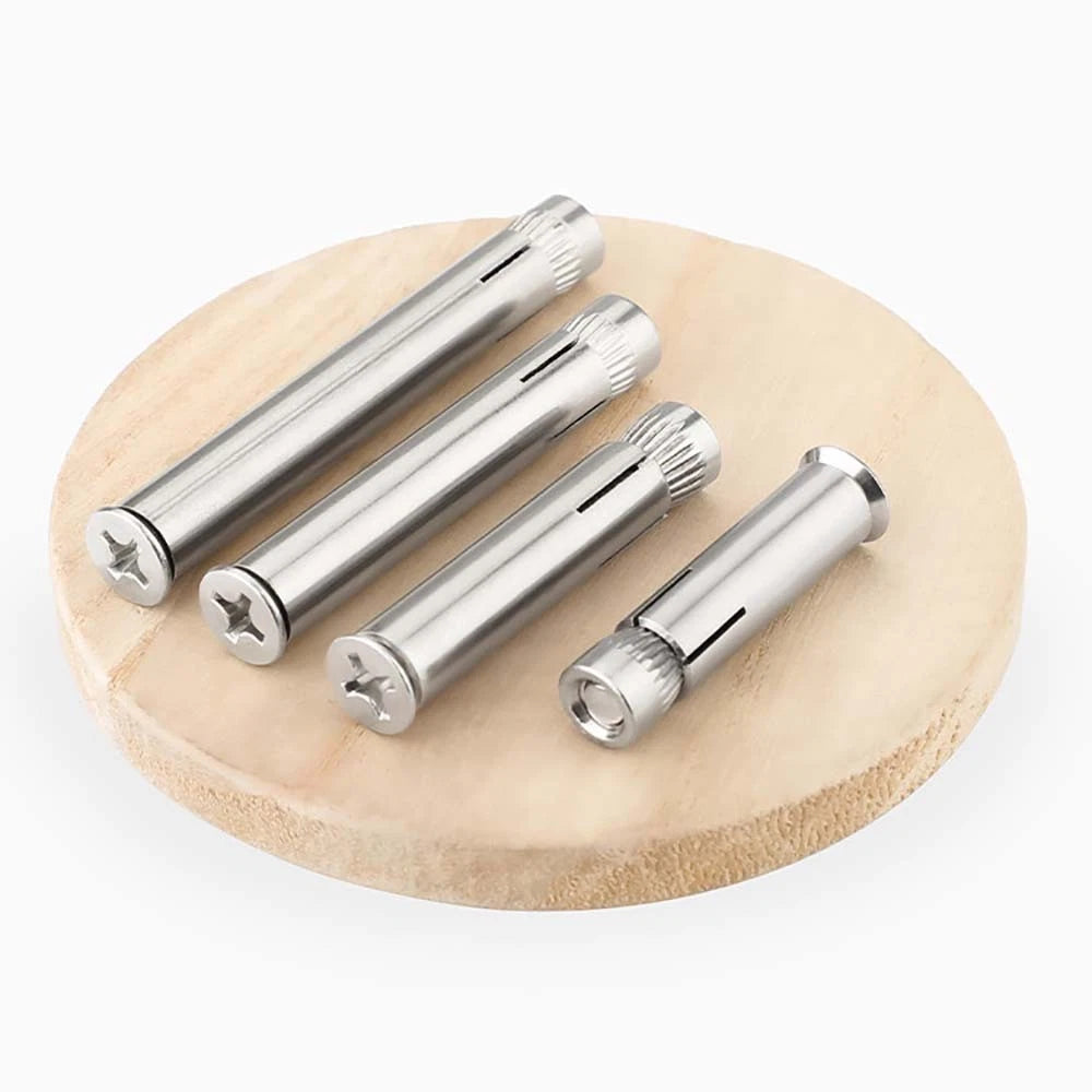 Sleeve Anchor Countersunk Phillips Expansion Bolts M6–M12 | 304/201 SS & Zinc