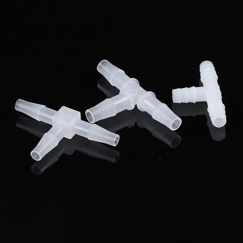 T-Shape & Y-Shape Plastic Hose Joiner Connector | 1.6mm–15.8mm Tubing Barb Fitting