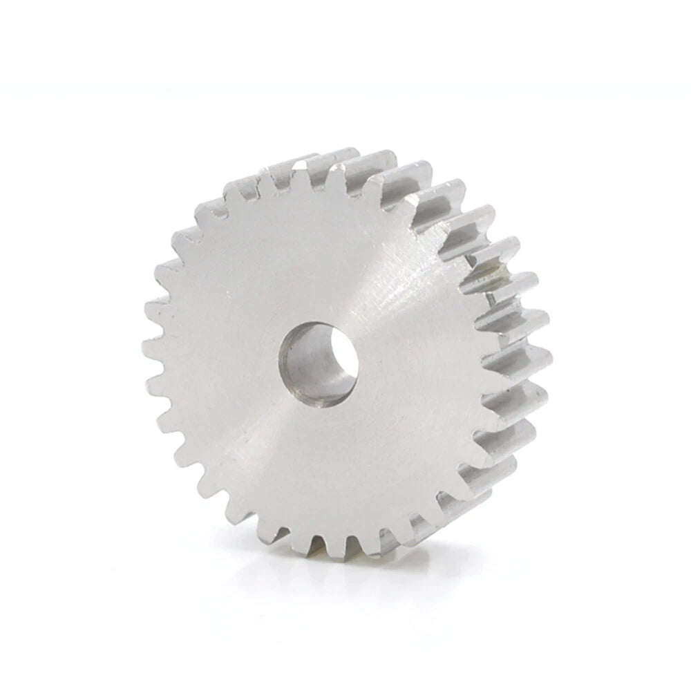 1/1.5/2 Mod 12~120 Teeth, Flat Gear Cylindrical Gear, Spur Gears Stainless Steel