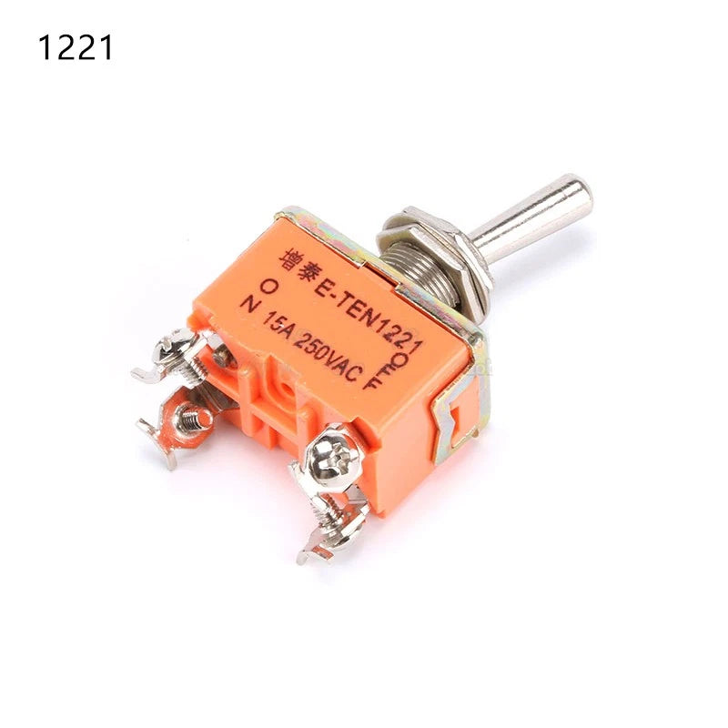 Mini Toggle Switch — ON-OFF / ON-ON / ON-OFF-ON, 2 3 4 6 Pin, for Dashboard & DIY Projects