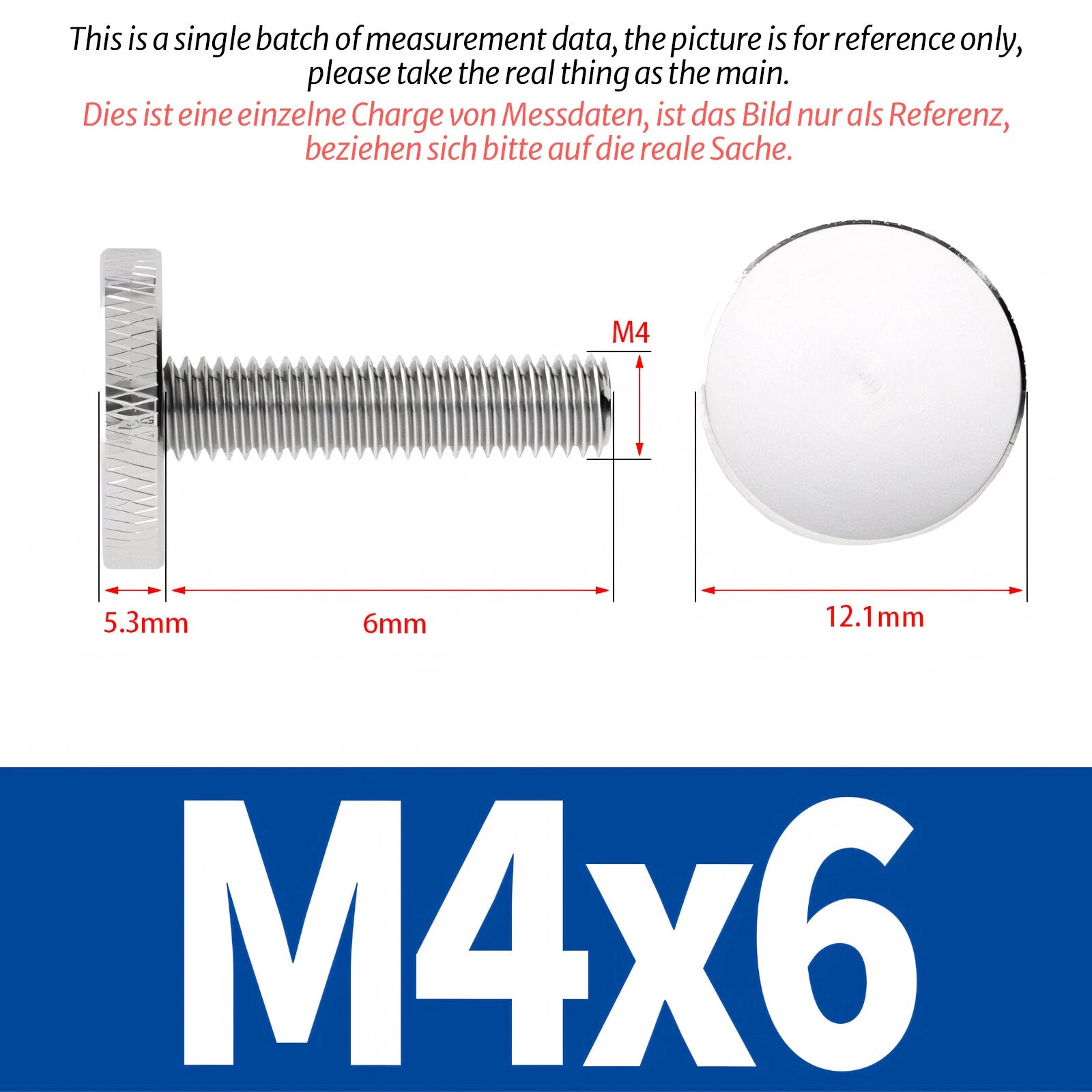 Knurled Thumb Screws Large Flat Head 304 A2 Stainless Steel M3 M4 M5 M6 M8 M10