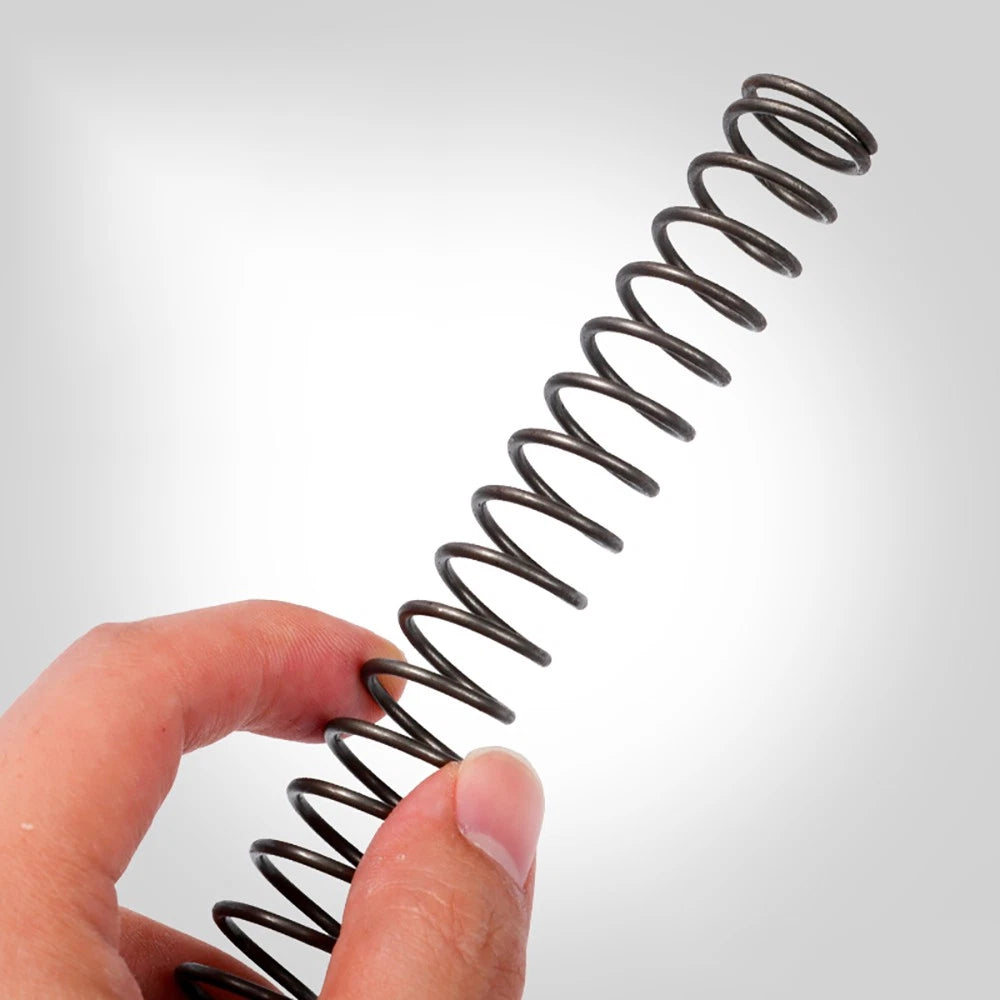 Spring Steel Compression Spring, 0.3-4.5mm Wire Dia, 300mm Length, Spiral Spring