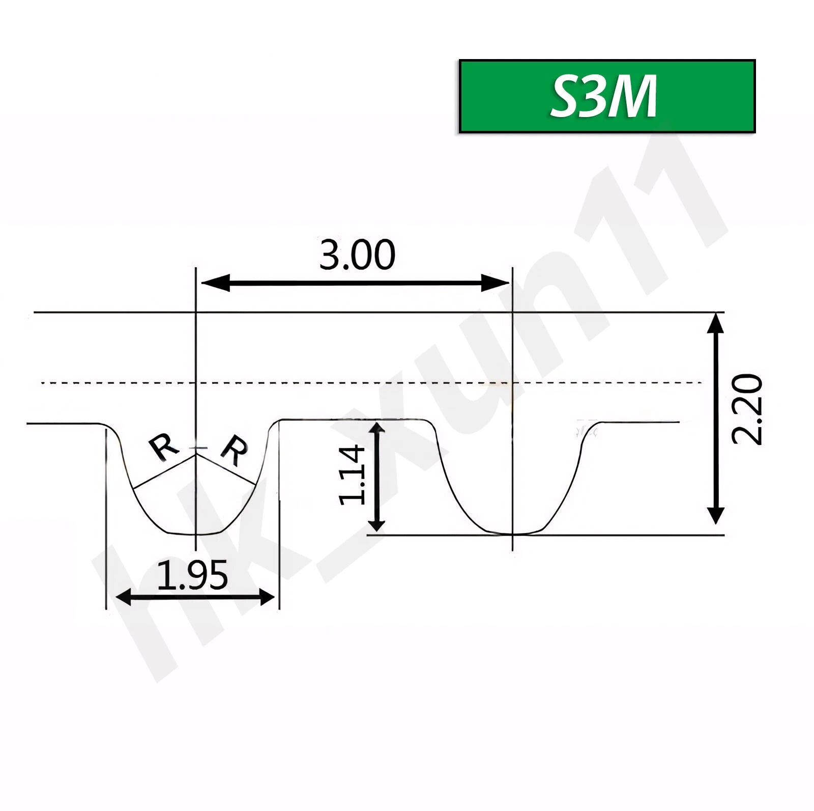Open Ended Timing Belt — PU + Steel Wire Core, HTD/S/XL/T Profile, for CNC & 3D Printer