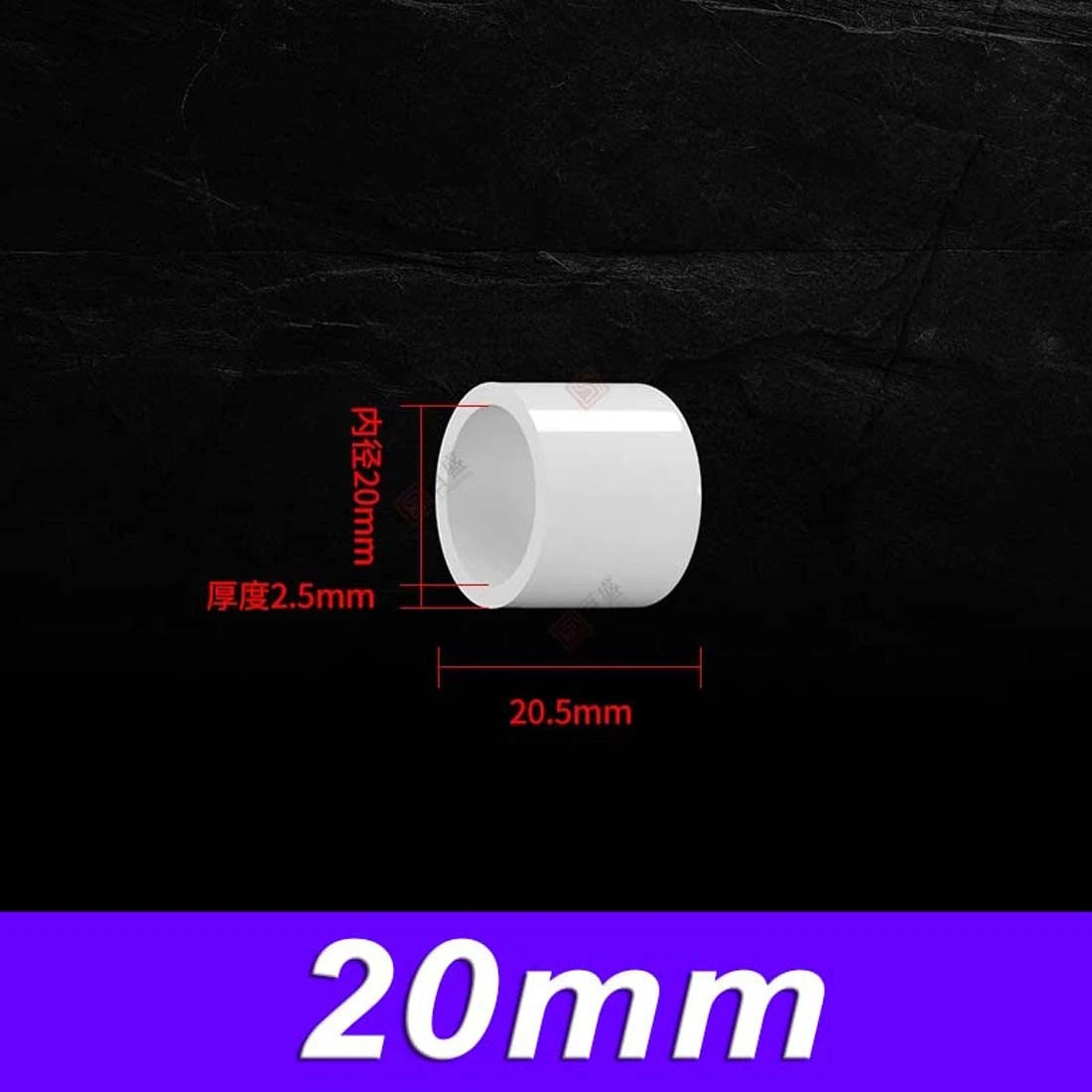 PVC Pipe End Cap Cover Stop Plug 20mm~200mm Pipe Fittings For Aquarium Pond