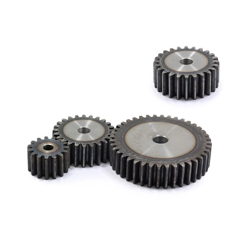 Spur Gear 45# Steel Transmission Gear 1 Module 23 Teeth Pinion Motor Gear