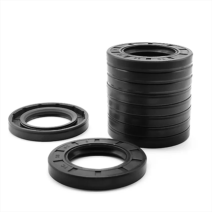 NBR TC Double Lip Oil Seal Ring for Rotary Shaft — 40mm to 230mm ID