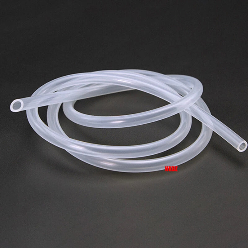 Clear Silicone Tubing Food Grade – Flexible Rubber Hose for Water Pump & DIY Plumbing (OD 10–44mm)