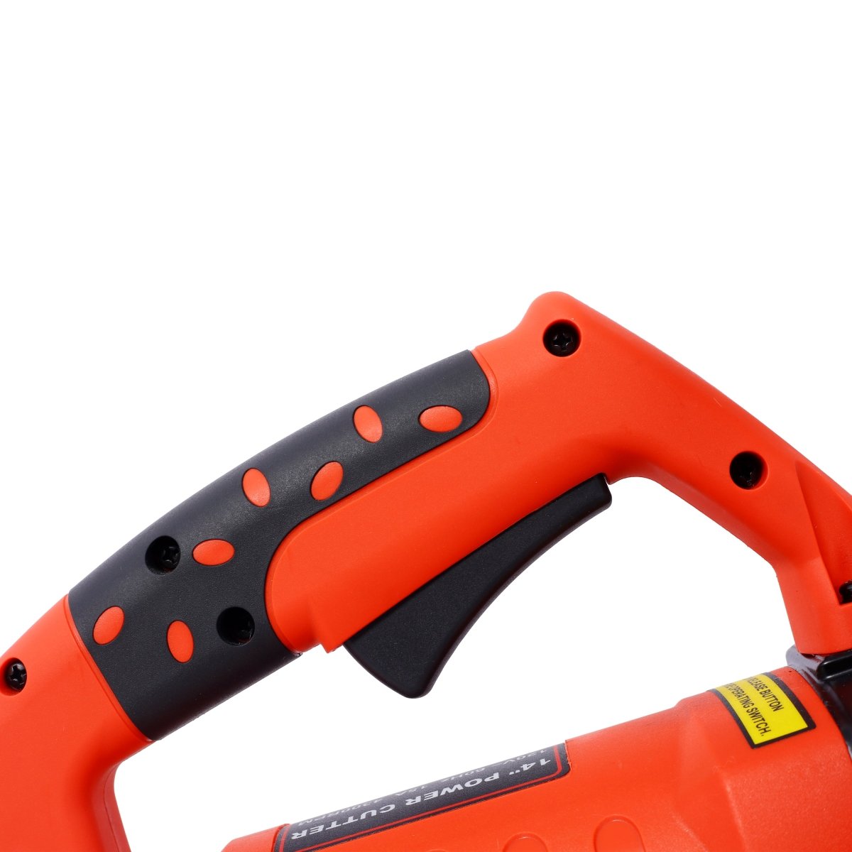 Electric 14" Cut Off Saw Wet/Dry Concrete Saw Cutter Guide Roller with Water Line Attachment - HomeDIYer