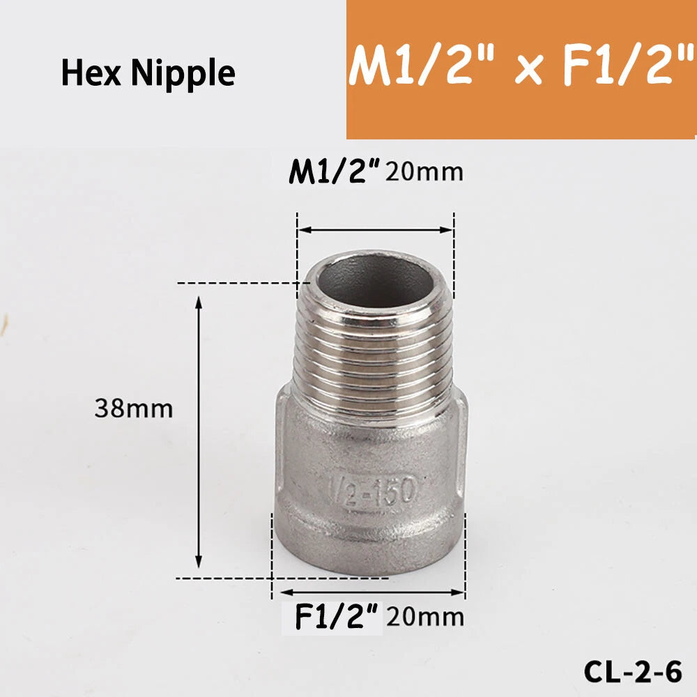 Pneumatic Push to Connect Fittings — Elbow, Tee, Straight & More | Stainless Steel Air Line