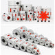 6 mm to 19 mm Flexible Plum Coupling Shaft Coupler CNC Stepper Motor 3D Printer