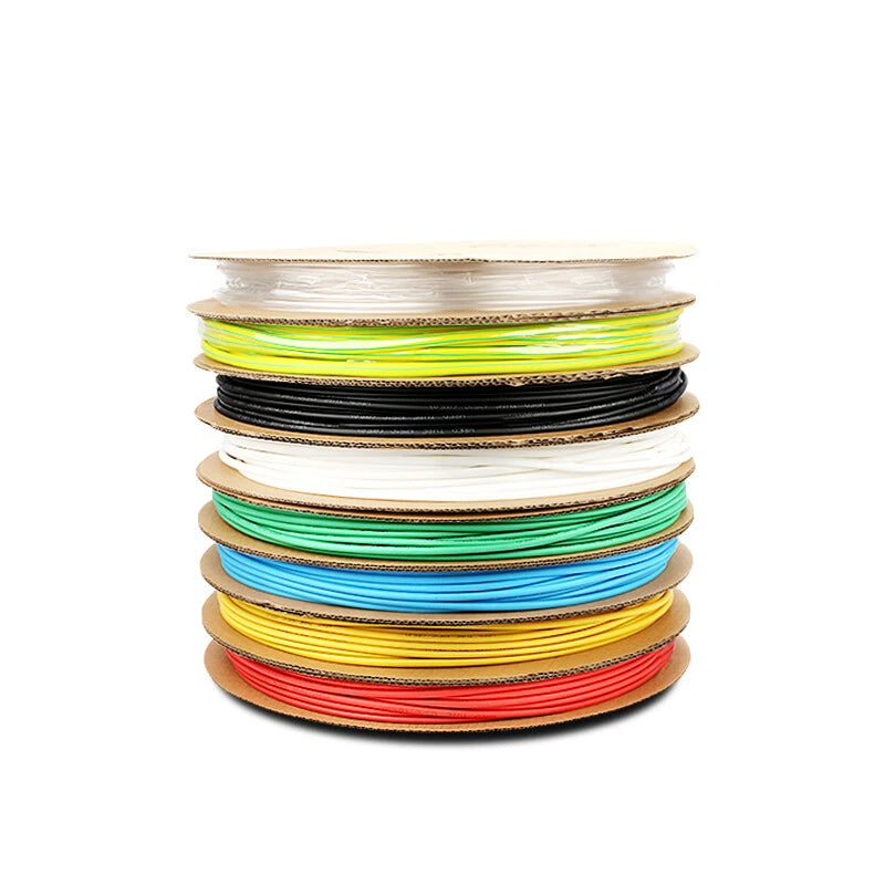 Heat Shrink Tube 2:1 Ratio – Electrical Wire Sleeving & Cable Insulation, All Sizes & Colors
