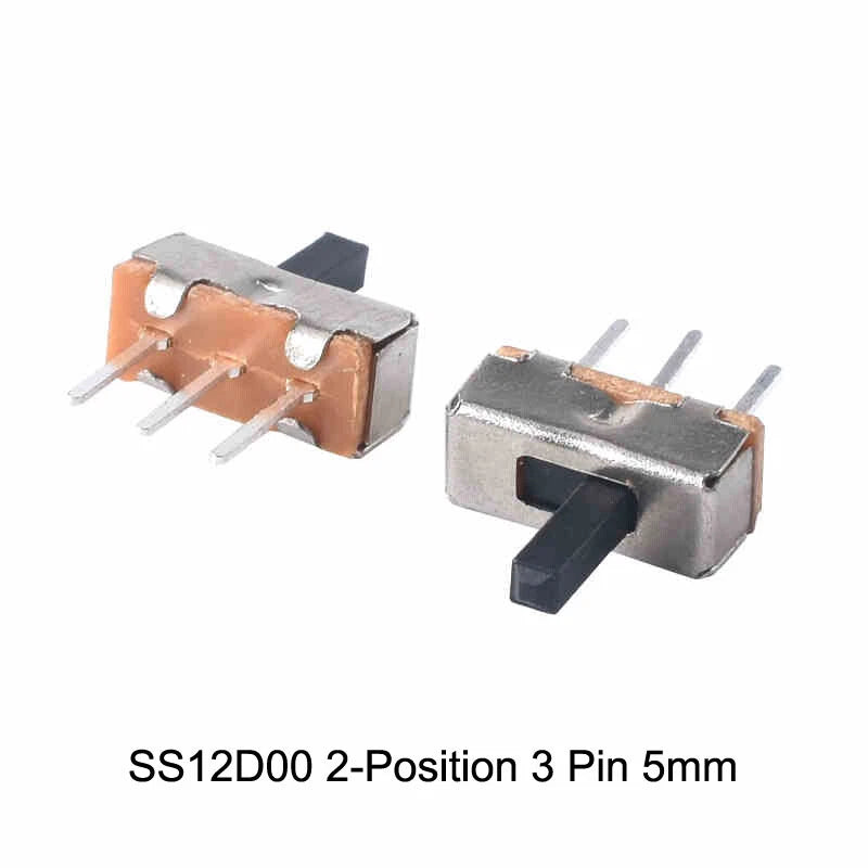 Miniature Slide Switch — 2P2T / 2P3T, 2 & 3 Position, SS/SK Series (G1.5–G6)