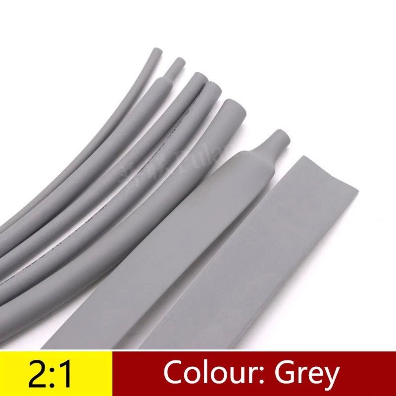 Heat Shrink Tubing 2:1 — Electrical Wire Sleeving, 5 Colors, Ø 1mm–50mm - HomeDIYer