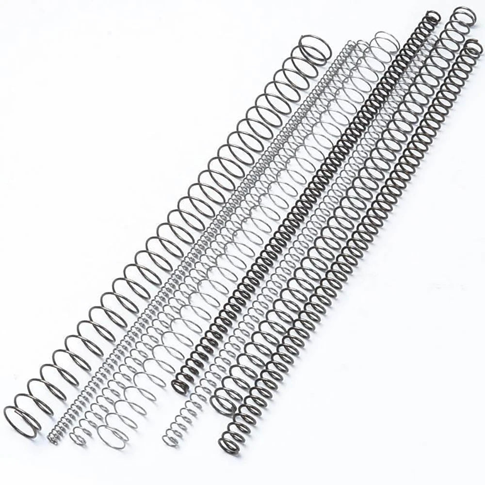 Spring Steel Compression Spring, 0.3-4.5mm Wire Dia, 300mm Length, Spiral Spring